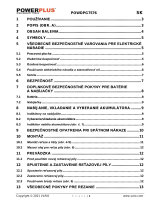 Powerplus POWDPG7576 Návod na obsluhu