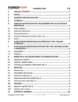 Powerplus POWDPG7545 Návod na obsluhu