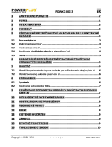 Powerplus POWXG30033 Návod na obsluhu