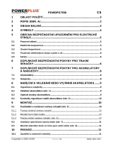 Powerplus POWDPG7556 Návod na obsluhu