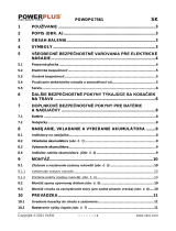 Powerplus POWDPG7561 Návod na obsluhu