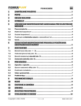 Powerplus POWXG6650 Návod na obsluhu