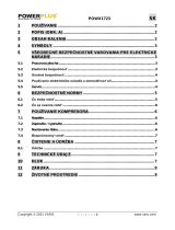 Powerplus POWX1723 Návod na obsluhu