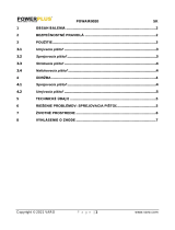 Powerplus POWAIR0020 Návod na obsluhu