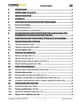 Powerplus POWXG9009 Návod na obsluhu
