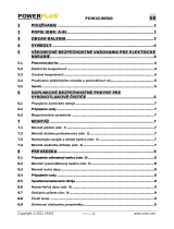 Powerplus POWXG90500 Návod na obsluhu