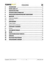 Powerplus POWXG9554 Návod na obsluhu