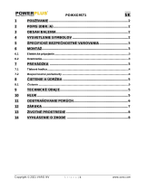Powerplus POWXG9571 Návod na obsluhu