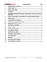 Powerplus POWEW67920 Návod na obsluhu