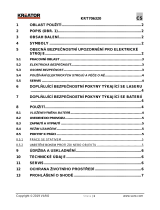 Kreator KRT706320 Návod na obsluhu