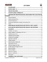 Kreator KRT706500 Návod na obsluhu