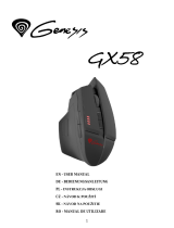 Genesis GX58 Používateľská príručka