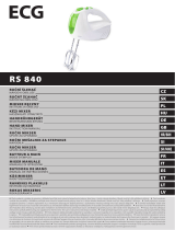 ECG RS 840 Používateľská príručka