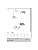 GROHE Allure F-digital 36 346 Používateľská príručka