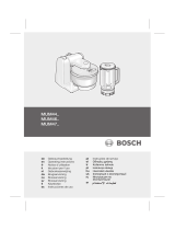 Bosch mum 4607 Návod na obsluhu