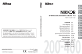 Nikon AI-S -NIKKOR ED 200-400MM F/4 Návod na obsluhu