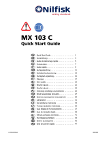 Nilfisk MX 103 C Návod na obsluhu