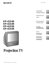 Sony KP-41S4K Používateľská príručka