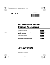 Sony KV-32FQ70K Návod na obsluhu