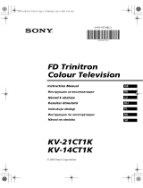 Sony KV-14CT1K Návod na obsluhu