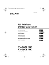 Sony KV-29CL11K Návod na obsluhu