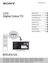 Sony BRAVIA KDL-46CX525 Návod na obsluhu