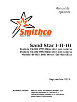 Smithco Sand Star I-II-III Návod na používanie