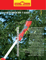 WOLF-Garten LI-ION POWER RR-T 6000 Návod na obsluhu