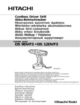 Hitachi DS12DVF3 Používateľská príručka