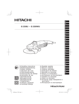 Hitachi G 23SU Handling Instructions Manual