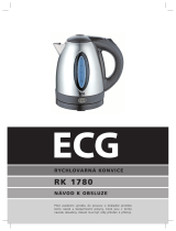 ECG RK 1350 Používateľská príručka