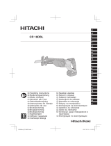 Hitachi CR 18DBL Handling Instructions Manual