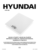 Hyundai KVE 893 Používateľská príručka