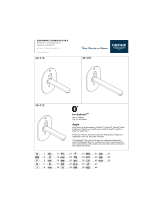 GROHE EUROSMART COSMOPOLITAN E 36 315 Používateľská príručka