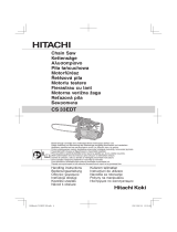 Hitachi CS 33EDT Handling Instructions Manual