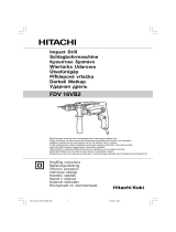Hitachi FDV 16VB2 Handling Instructions Manual