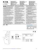 Eaton LS-S Serie Používateľská príručka