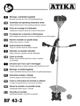 ATIKA BF 43-2 Assembly And Operating  Instruction Sheet Manual