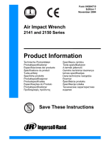 Ingersoll-Rand 2150 Používateľská príručka