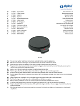 Alpina SF-2501 Crepe Maker Návod na obsluhu
