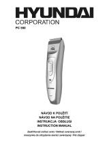 Hyundai PC 550 Používateľská príručka