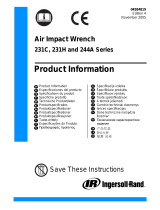 Ingersoll-Rand 231H series Informácie o produkte