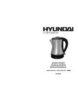 Hyundai VK 801E Používateľská príručka