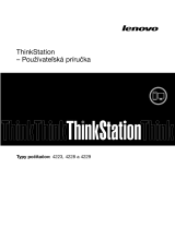 Lenovo ThinkStation D30 Používateľská príručka