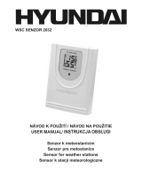 Hyundai WSC SENZOR 2032 Používateľská príručka