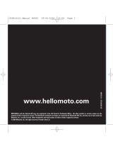 Motorola HS820 - Headset - Over-the-ear Používateľská príručka