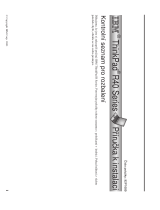 Lenovo THINKPAD R40 Setup Manual