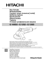 Hitachi G 10SD2 Handling Instructions Manual