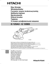 Hitachi G 12SA3 Handling Instructions Manual