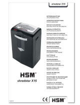 HSM ShredStar X15 Service Instructions
